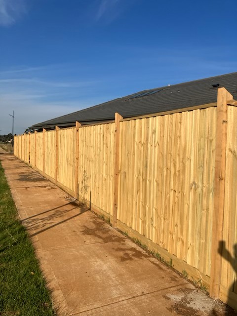 sunbury timber fence